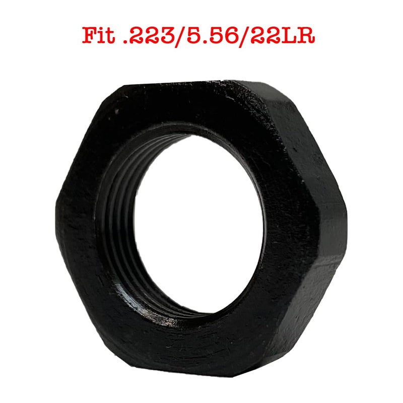 TPO 1/2"-28 Thread Jam Nuts Steel for 223 (Steel - 6pc) - Image 2